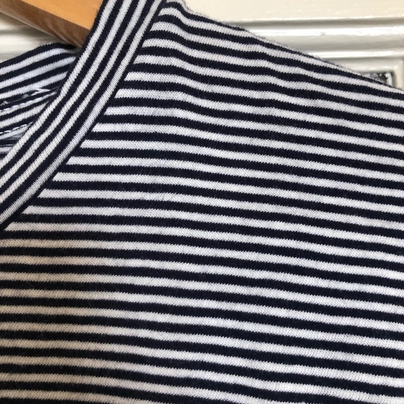 COPY - Save Khaki fine stripe long sleeve tee in M - Picture 4 of 4